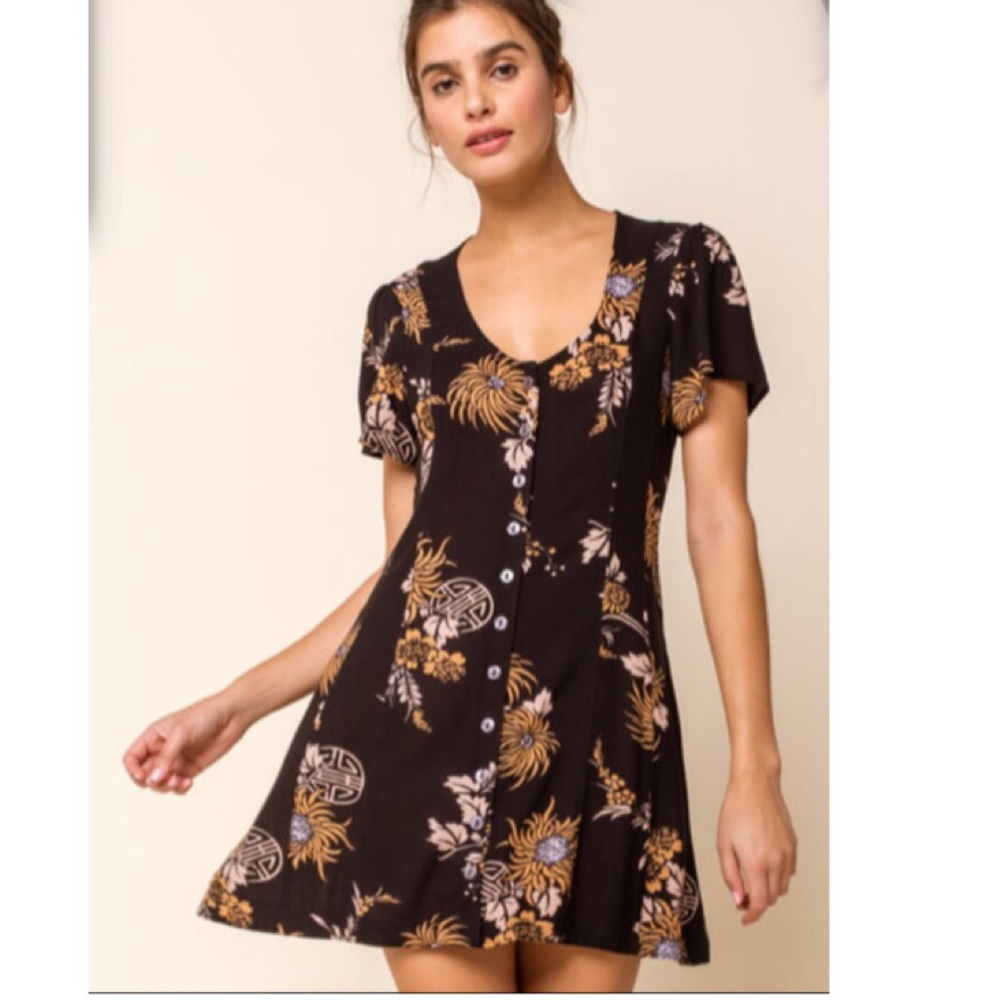 Floral Mini Dress